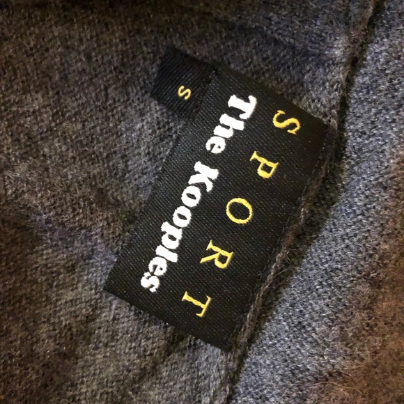 The Kooples Cashmere Merino Wool Cardigan Zip Back - Picture 7 of 7